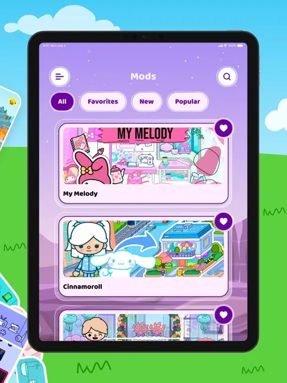 Toca Boca World Mods & Skins iPad  Screenshots