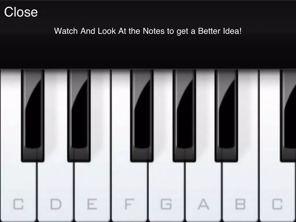Piano pianist iPad  Ekran Görüntüleri