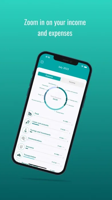 Zaka Manager Budget & Expenses Screenshots