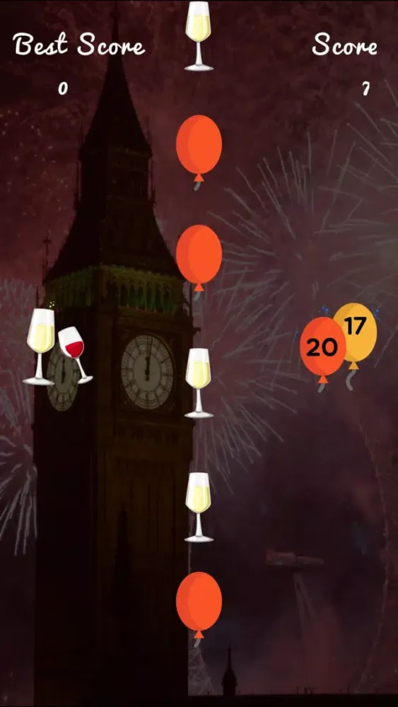 ThumZapp - A game to celebrate New Year 2017 Screenshots