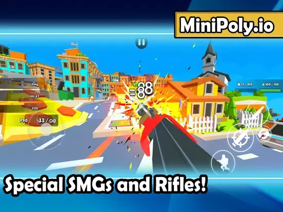 Capturas de tela do MiniPoly.io iPad 