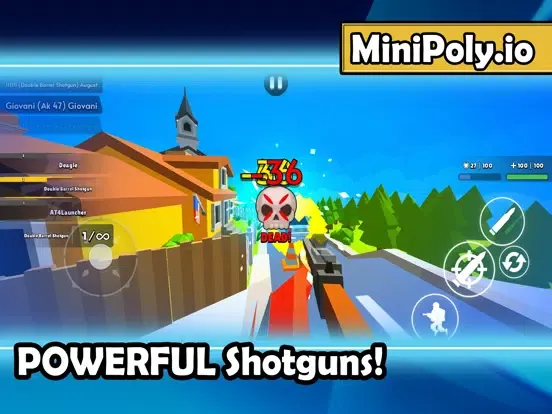 Capturas de tela do MiniPoly.io iPad 