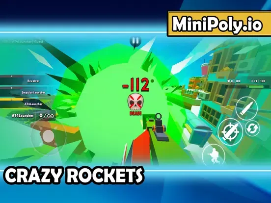 Capturas de tela do MiniPoly.io iPad 