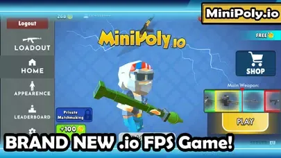 Capturas de tela do MiniPoly.io