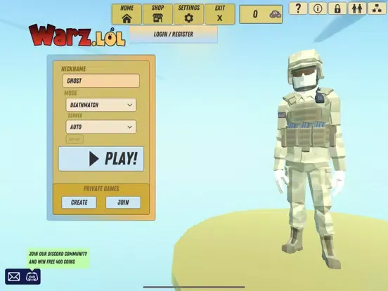 تصاویر Warz.lol iPad 