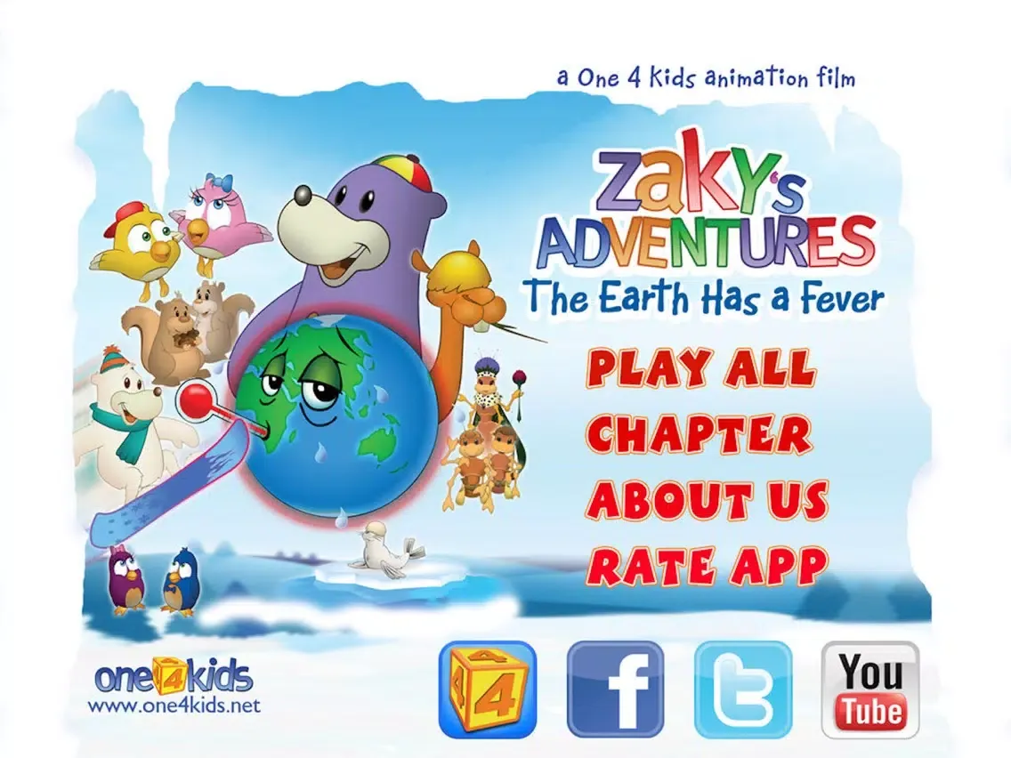 ภาพหน้าจอของ Zaky’s Adventures – The Earth Has a Fever iPad 