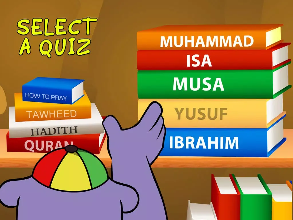 Capturas de tela do Quiztime with Zaky 1 – The Prophets iPad 