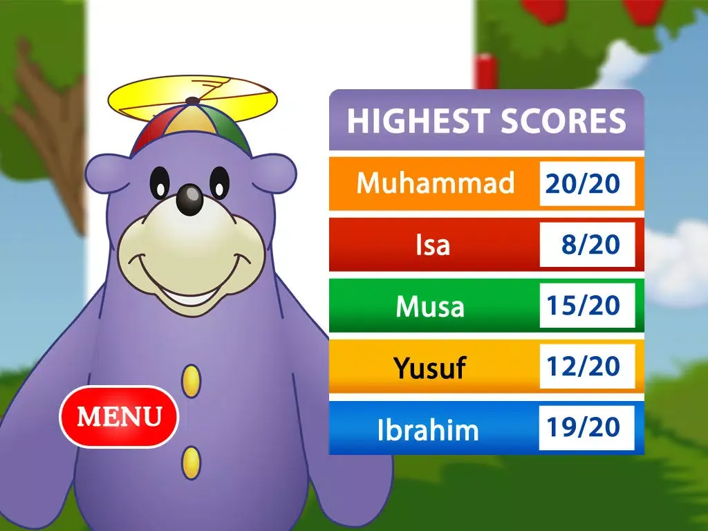 Capturas de tela do Quiztime with Zaky 1 – The Prophets iPad 