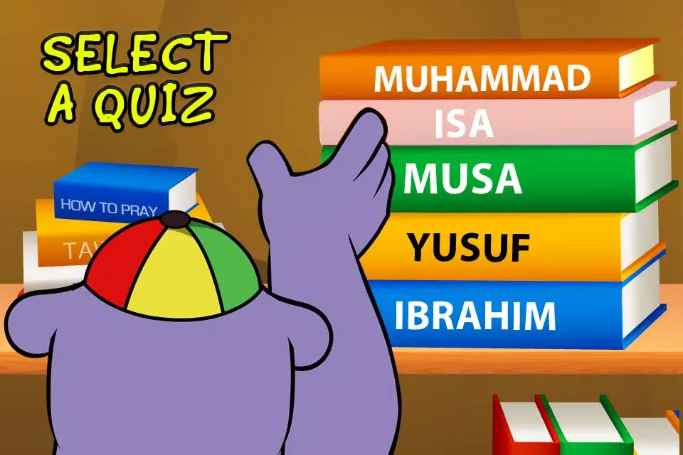 Capturas de tela do Quiztime with Zaky 1 – The Prophets