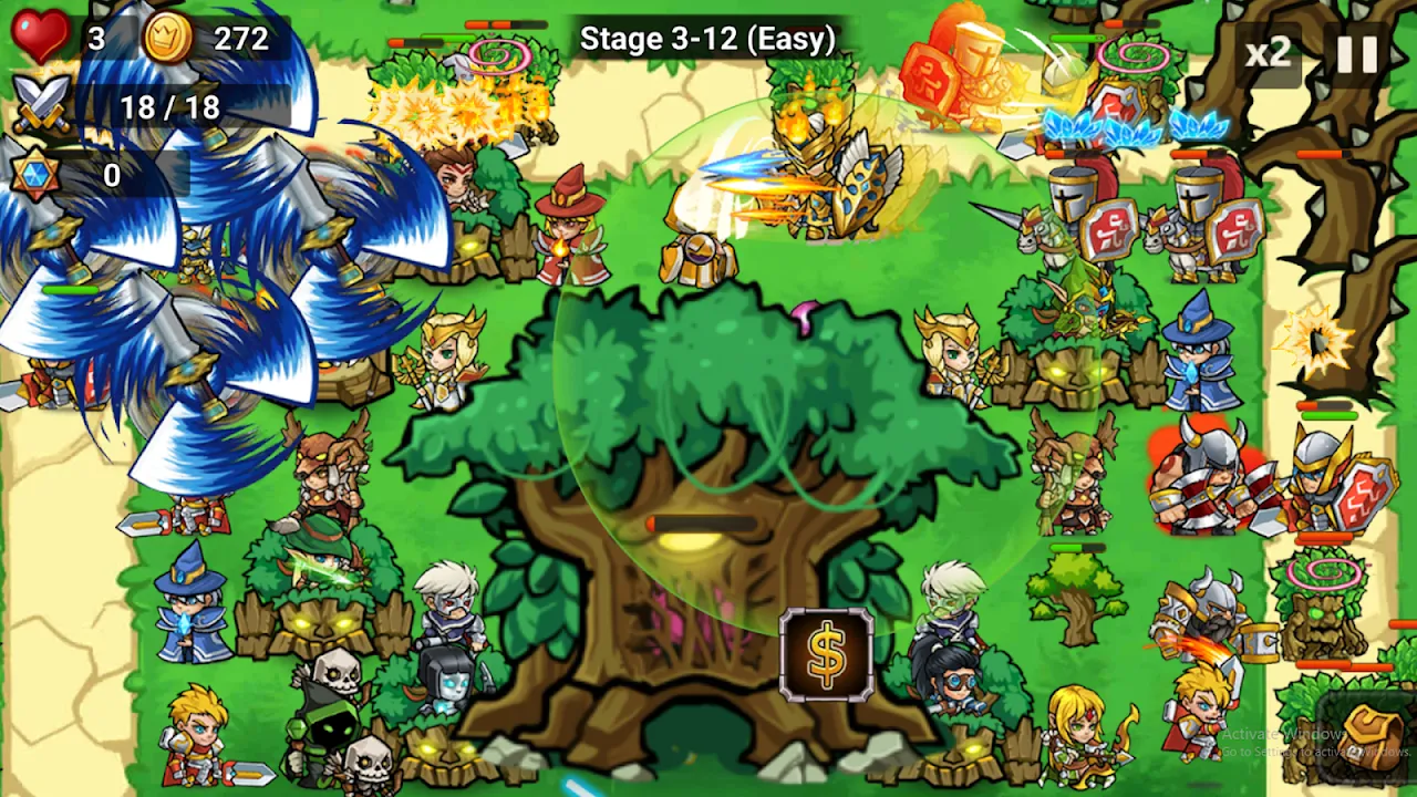 Defense Heroes سکرین شاٹس