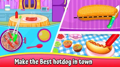 Capturas de pantalla de Fast Food Making Restaurant