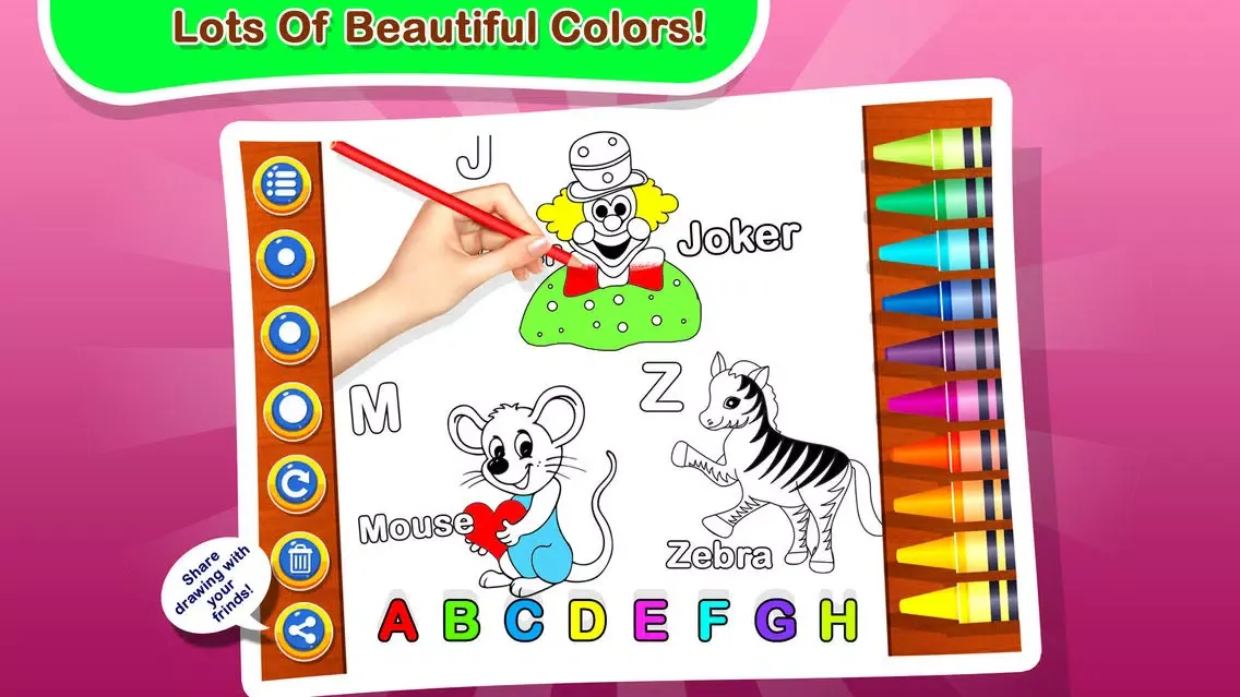 ABC Alphabet Drawing Book 스크린샷