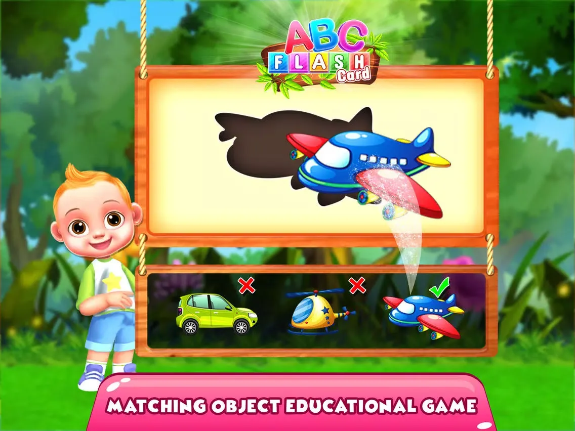 Tangkapan layar ABC Flashcards Learning Game iPad
