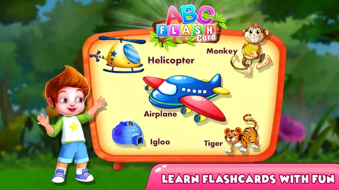 Tangkapan layar ABC Flashcards Learning Game