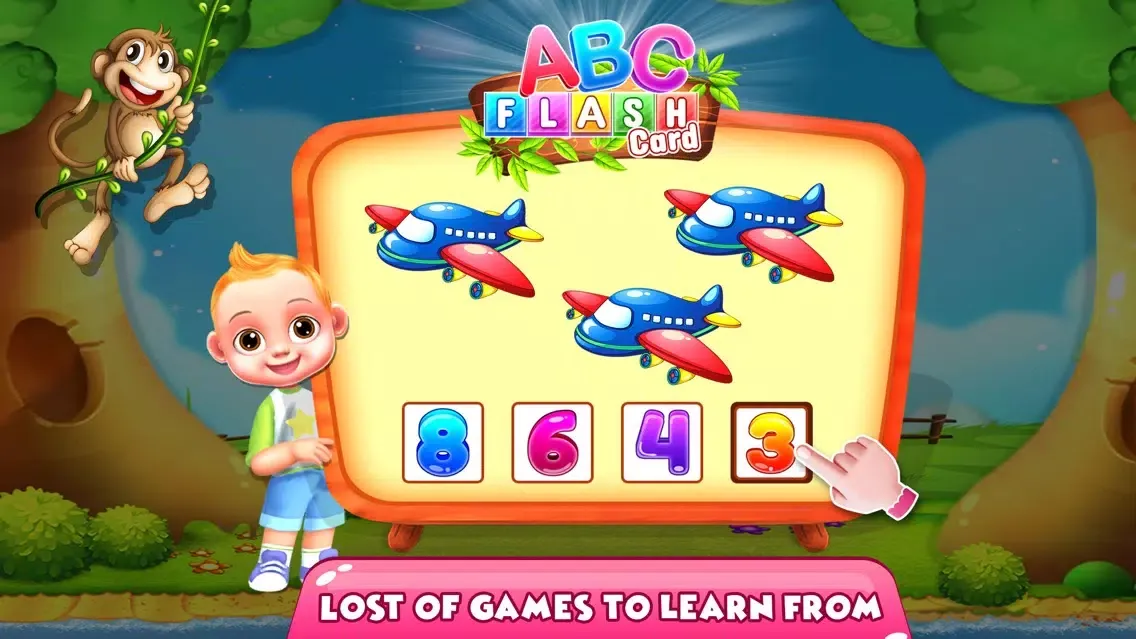 Tangkapan layar ABC Flashcards Learning Game