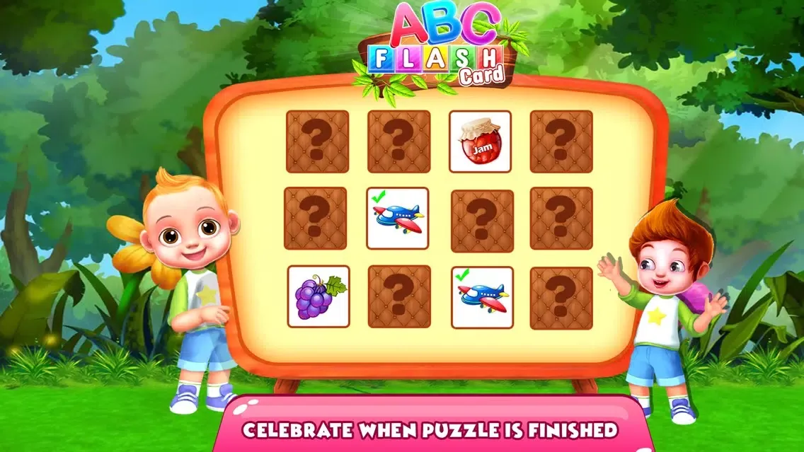 Tangkapan layar ABC Flashcards Learning Game