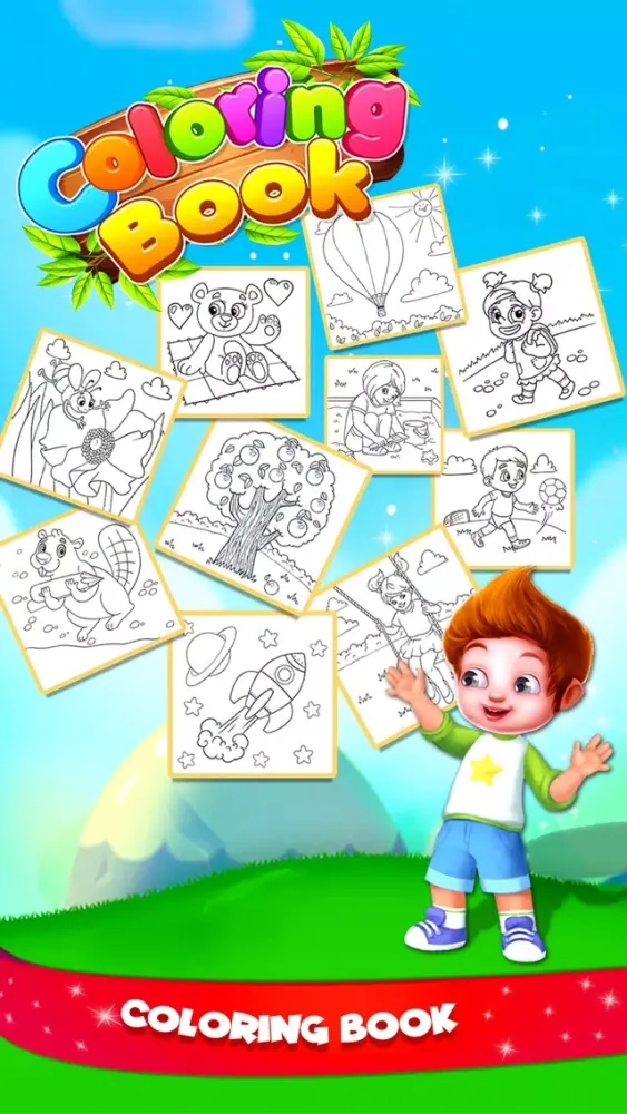 Capturas de tela do Butterfly Coloring Book Fun