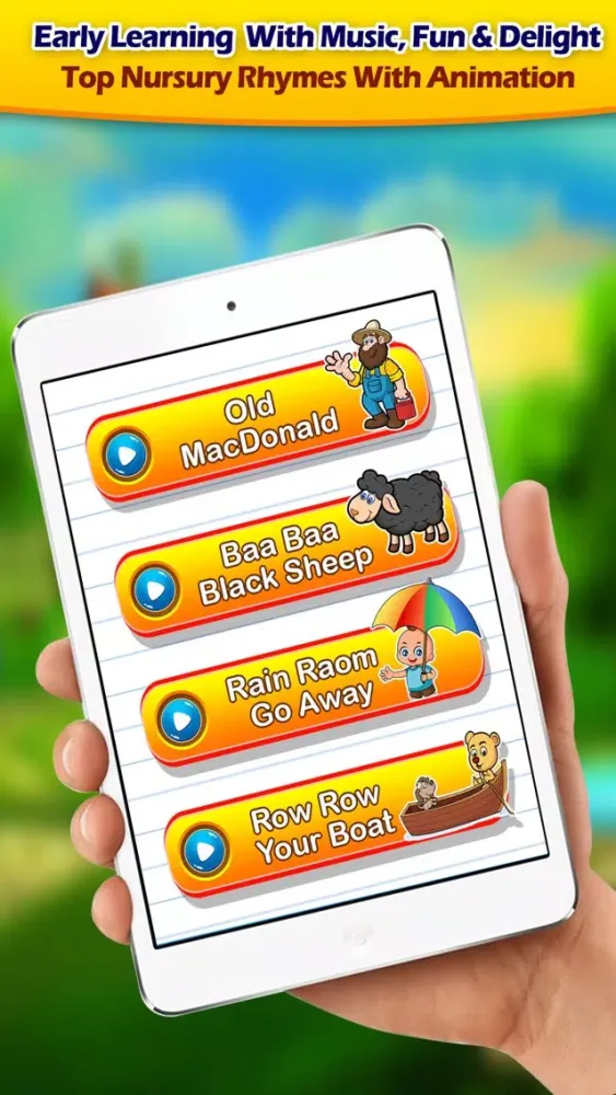 Zrzuty ekranu Nursery Rhymes - English Poem