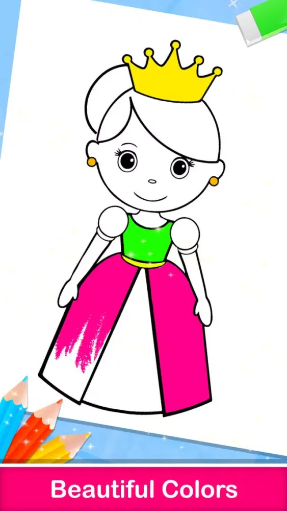 تصاویر Little Princess Color Book
