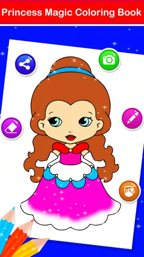 تصاویر Little Princess Color Book
