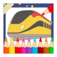 Train Speeds Coloring Books