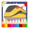 Train Speeds Coloring Books