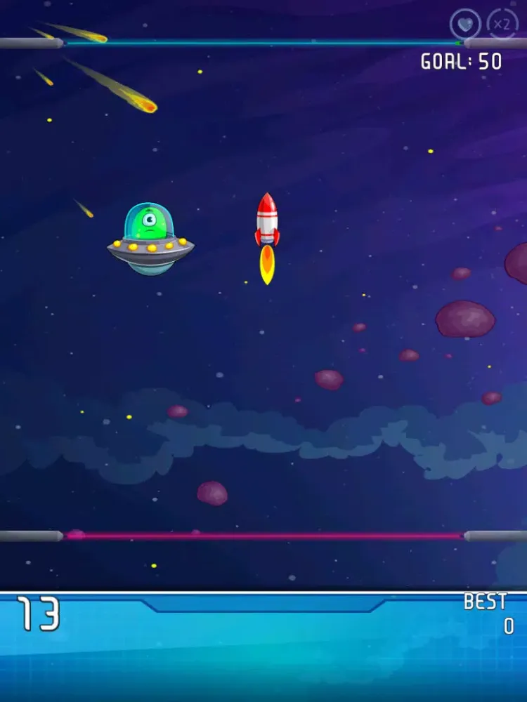 Screenshot di Rocket Into Outerspace iPad 