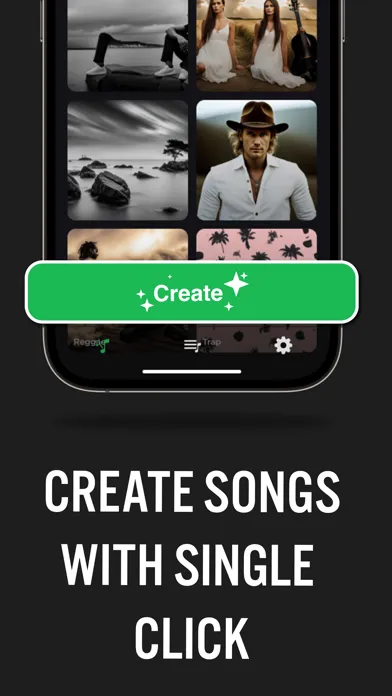Tangkapan layar MusicAi: Generate Music & Song