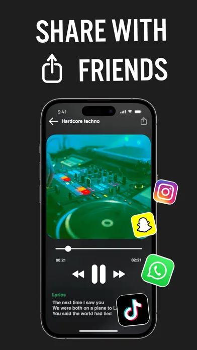 Tangkapan layar MusicAi: Generate Music & Song