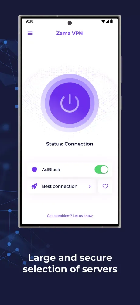 ZamaVPN: Fast VPN Unlimited स्क्रीनशॉट