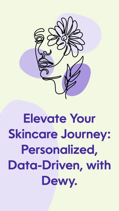 Tangkapan layar Dewy: Skincare Routine Journal