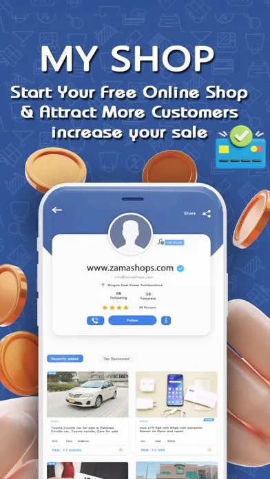 ZAMA SHOPS Screenshots