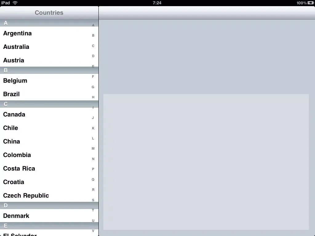 AppsMosaic iPad  스크린샷