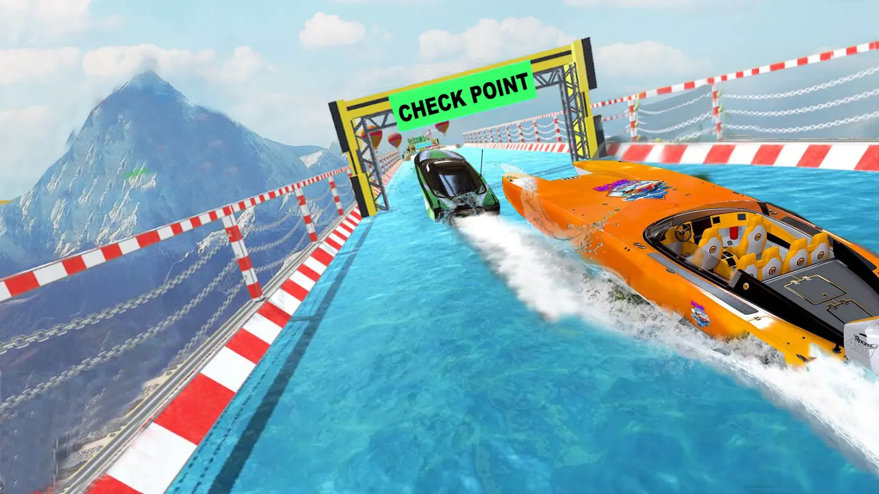 Скриншоты Ski Boat Racing: Jet Boat Game