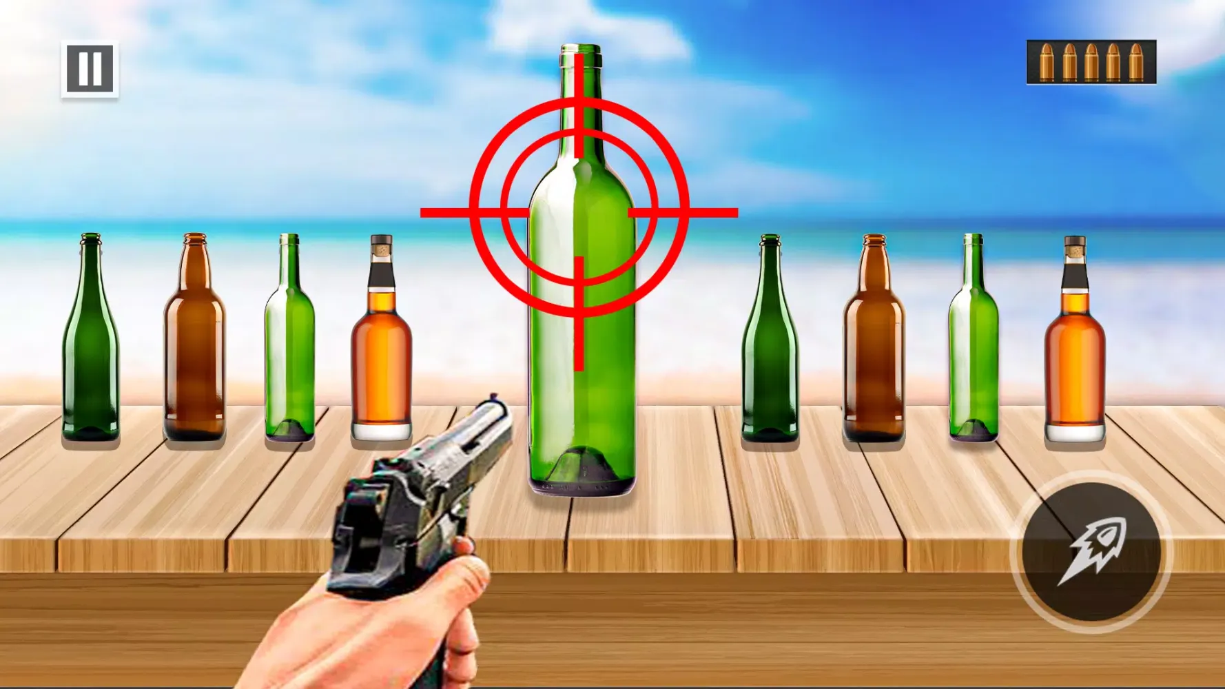 Shoot a Bottle: Shooting Games Screenshots