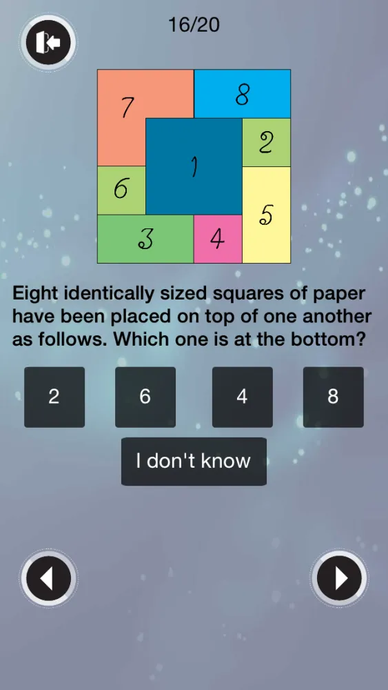 Zrzuty ekranu IQ Test 2014