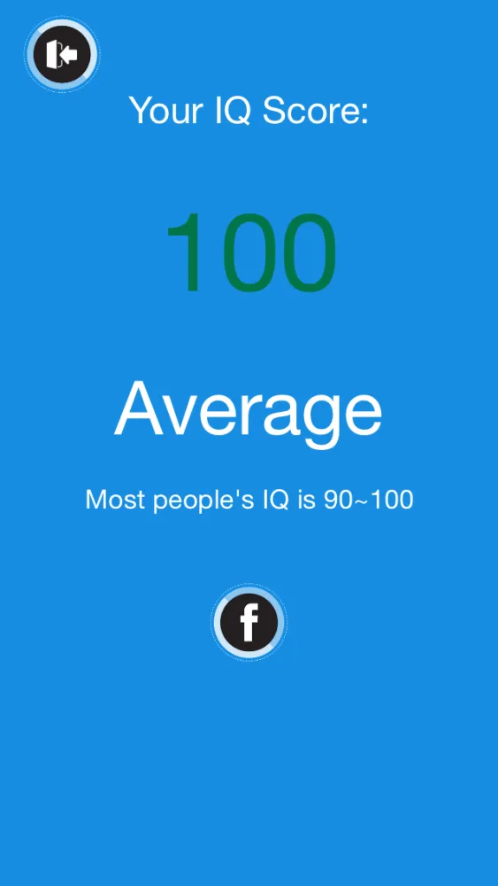 Zrzuty ekranu IQ Test 2014