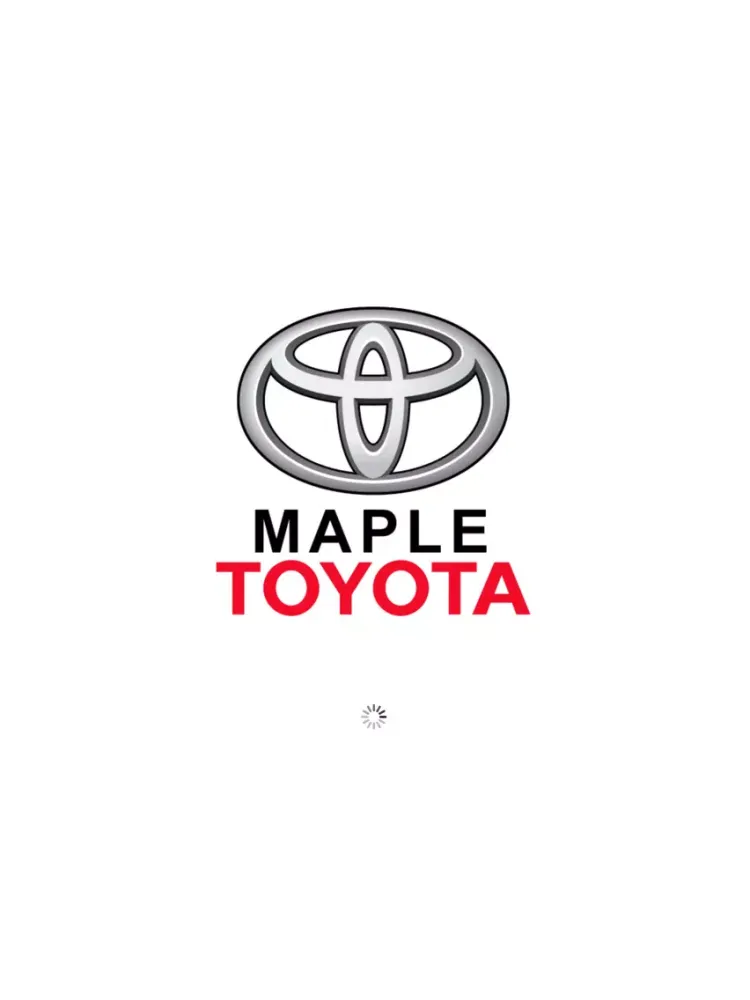 Maple Toyota iPad 应用截图