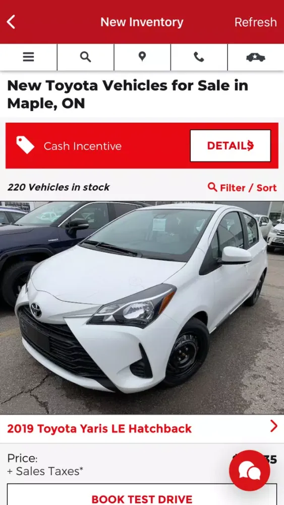 Maple Toyota应用截图