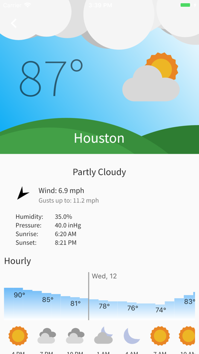 ZP Weather スクリーンショット