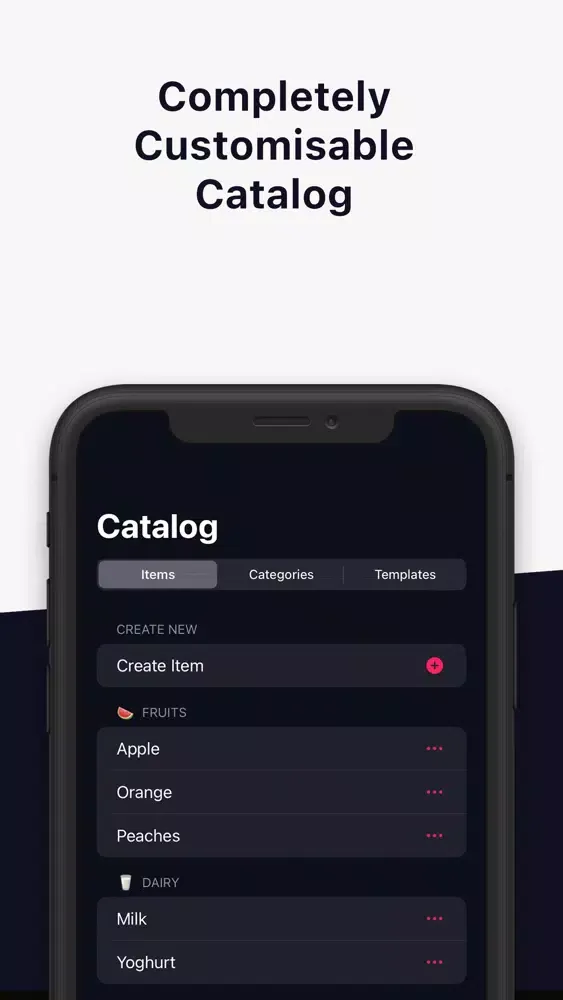 Скриншоты Melon: Groceries Shopping List