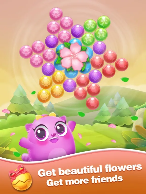 Bubble Cats- Bubble pop game iPad 應用截圖
