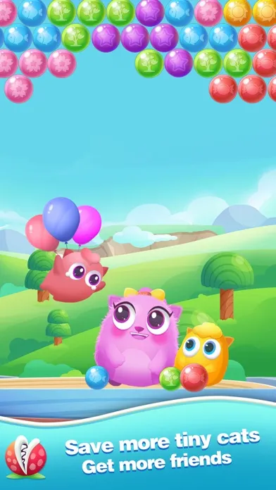 Bubble Cats- Bubble pop game應用截圖