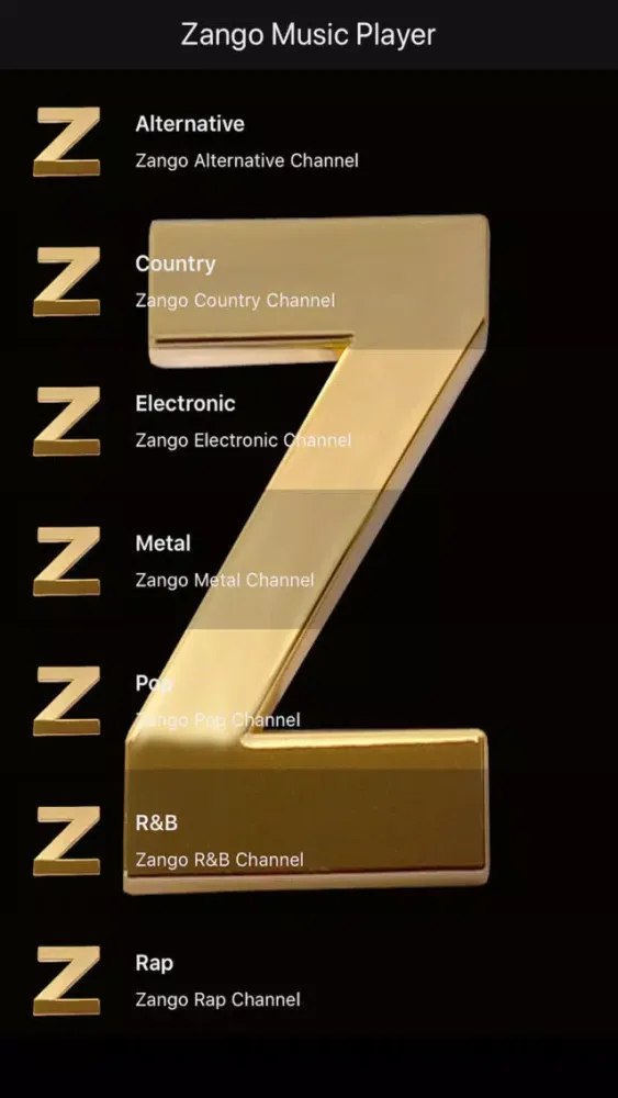 صور Zango Music Player