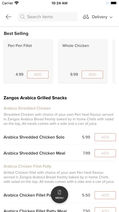 Zangos Peri Peri 스크린샷