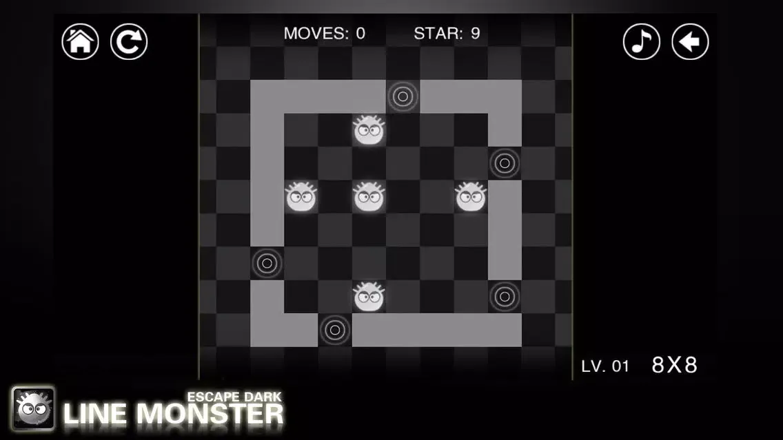 Capturas de pantalla de Line Monster: Escape Dark