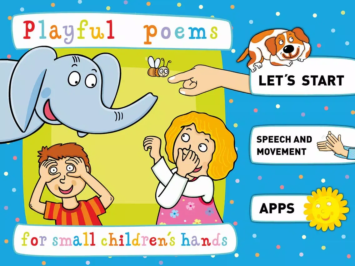 Playful Poems (for small children´s hands) iPad  스크린샷