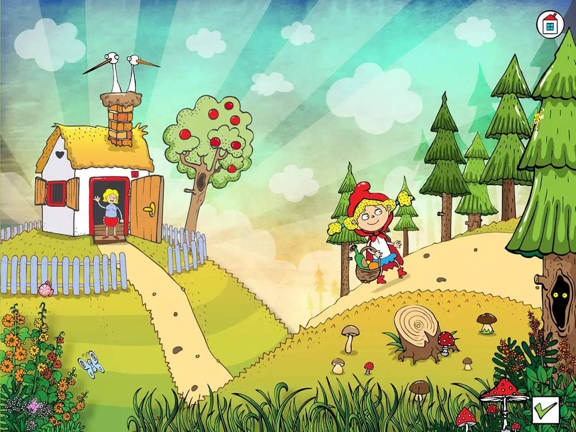 تصاویر Animated Red Riding Hood iPad 