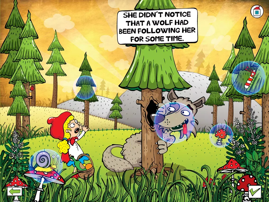تصاویر Animated Red Riding Hood iPad 