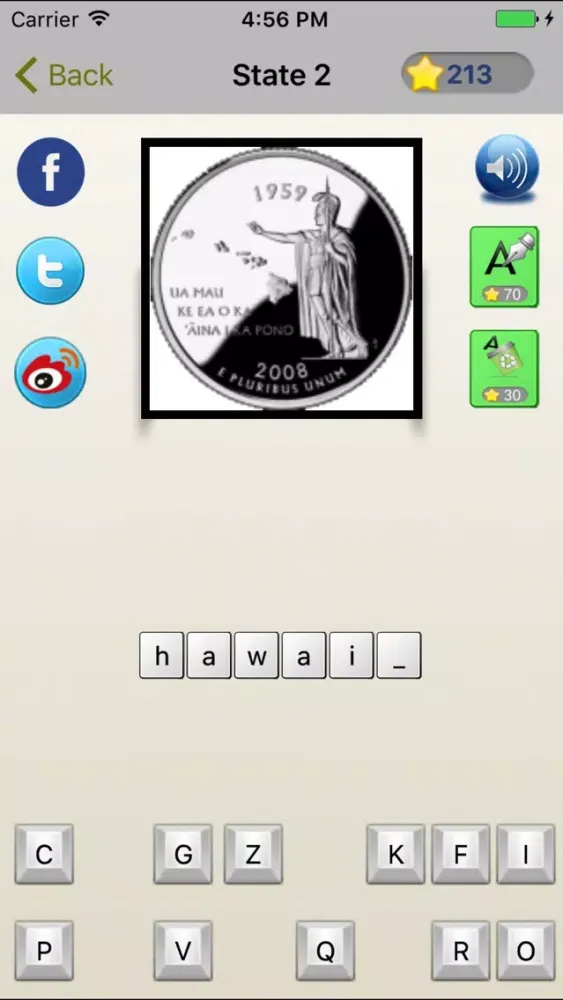 Capturas de tela do 1 Coin 1 State